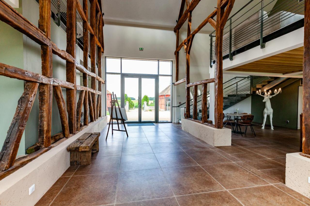 Hotel Hameau Des 40 Arpents à Gergy Extérieur photo